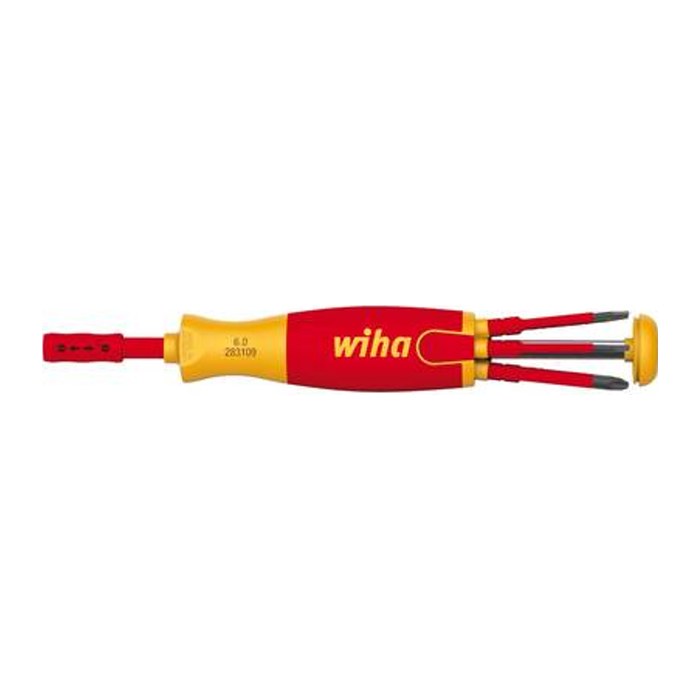 Wiha Schraubendreher-Set LiftUp electric SL/PZ/PlusMinus 41235 6-tlg.