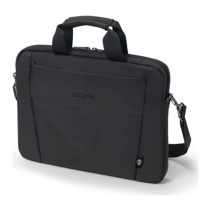 DICOTA Laptoptasche Eco Top Traveller BASE Kunstfaser schwarz D31304-RPET bis 35,8 cm (14,1 Zoll)