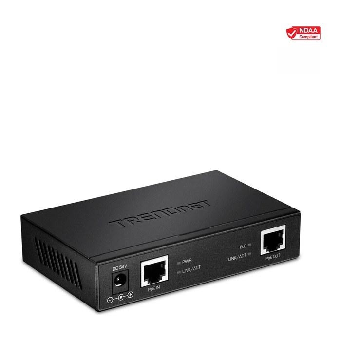 TRENDnet Extender Gbit PoE+ 30W optional Verstärker