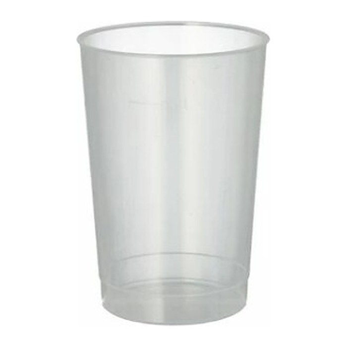 STARPAK Mehrweg-Trinkbecher transparent 0,2 l, 40 St.