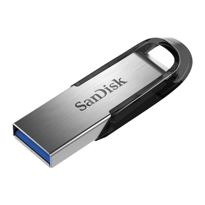SanDisk USB-Stick Ultra Flair silber, schwarz 512 GB, 1 St.