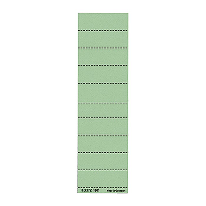 LEITZ Beschriftungsschilder für Hängeregister 1901 grün, 100 St.