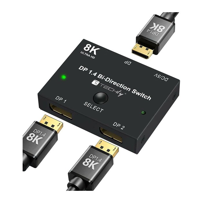 Techly 4K Displayport 1.4