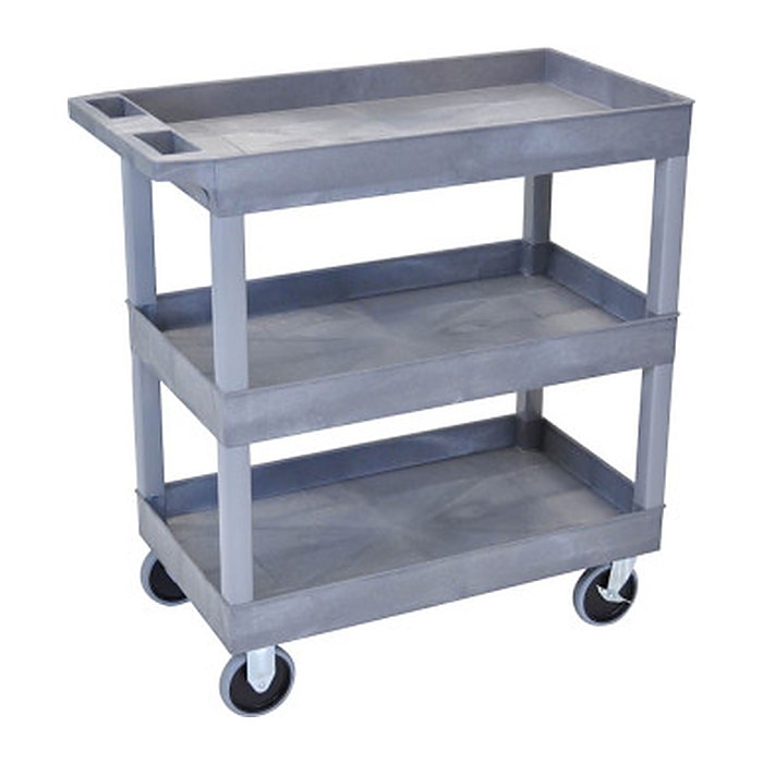 LUXOR Etagenwagen grau 81,0 x 46,0 x 95,0 cm