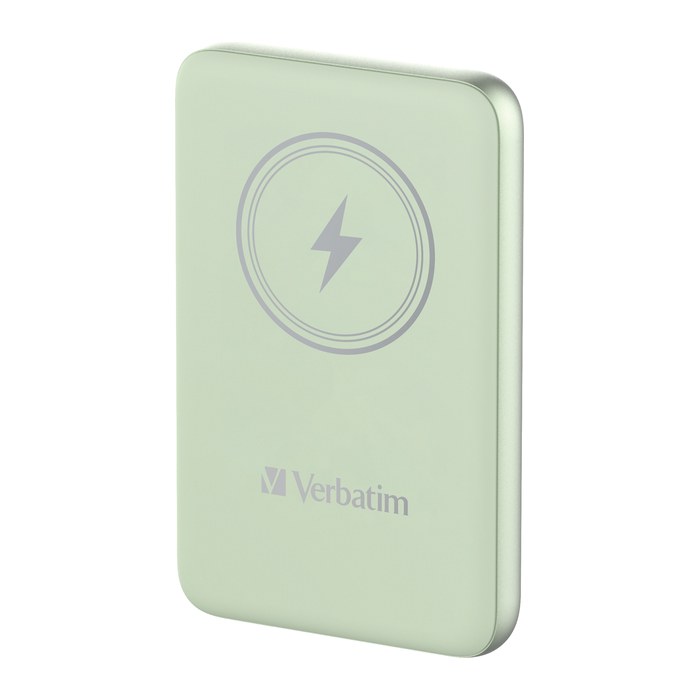 Verbatim Powerbank 10000mAh Magnetic Wireless Grün