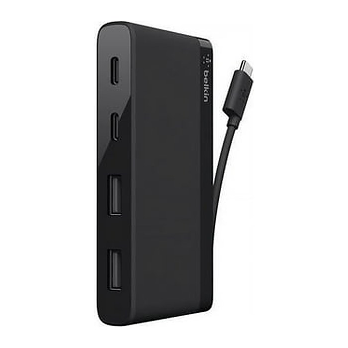 belkin USB-Hub F4U090BTBLK 4-fach schwarz