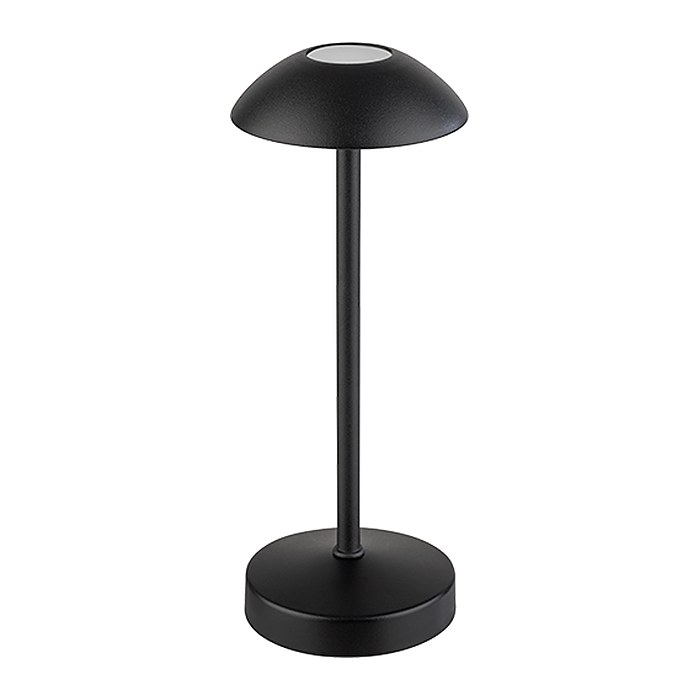 APS ALVA LED Akku-Tischleuchte schwarz 1,0 W