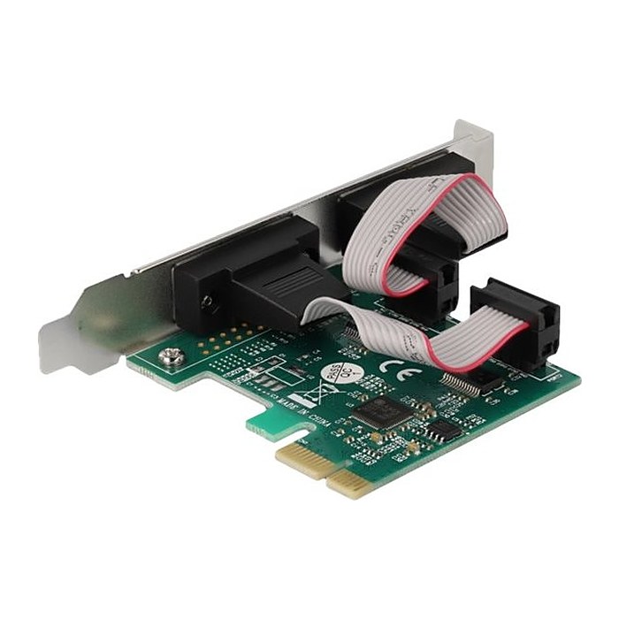 DELOCK PCI Express x1 Karte zu 2 x Seriell RS-232