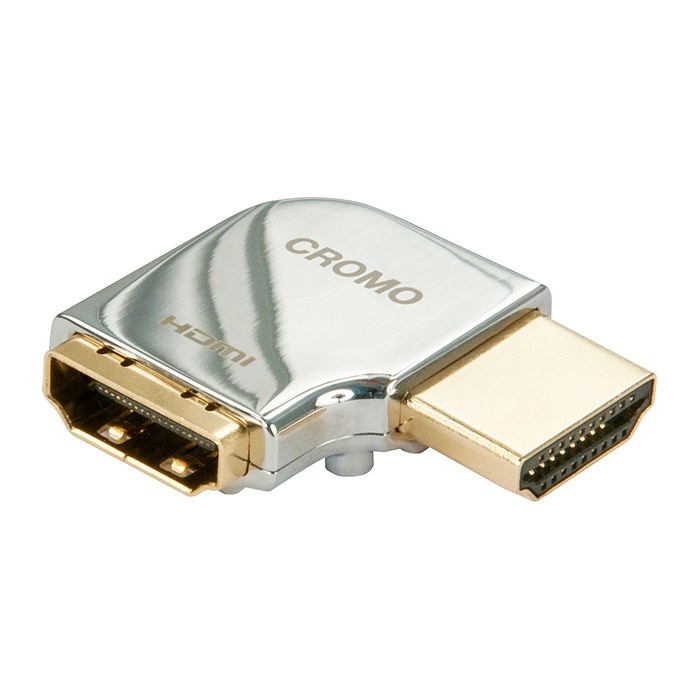 LINDY Adapter HDMI CROMO 90 Grad M/F "Rechts