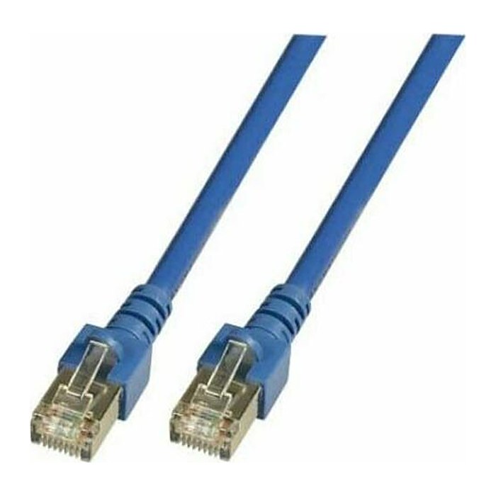 EFB RJ45 Patchkabel SF/UTP Cat.5e PVC CCA 7.50m blau