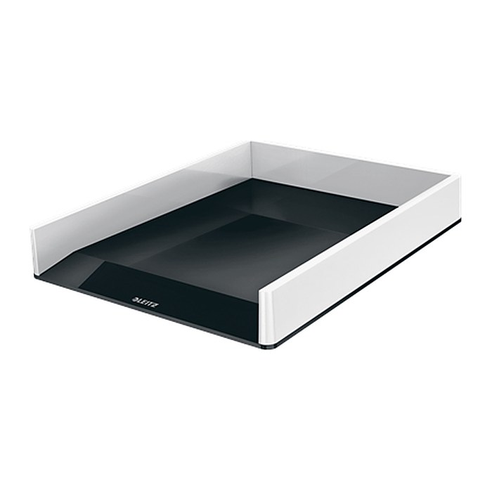 LEITZ Briefablage WOW Duo Colour schwarz/weiß DIN A4, 1 St.