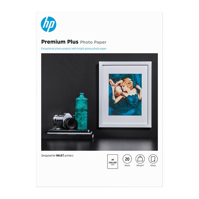 HP Fotopapier CR672A DIN A4 glänzend 300 g/qm 20 Blatt
