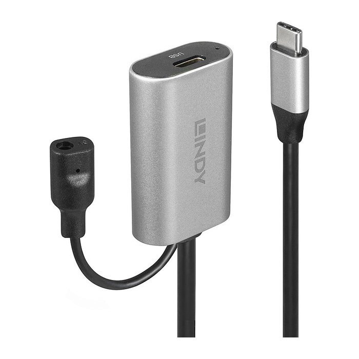 LINDY USB 3.1 Aktiv-Verlängerung Typ C/C M/F 5m