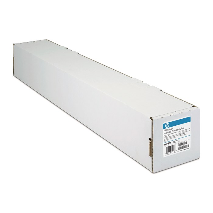 HP Plotterpapier HP Universal Instant-dry Satin Photo Paper 200 g/qm 1067,0 mm x 30,5 m, 1 Rolle
