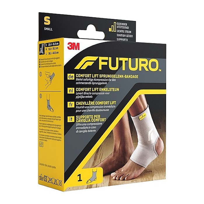 FUTURO™ Sprunggelenkbandage Comfort Lift 76581DABI, Gr. S grau 25,4-31,8 cm, 1 St.