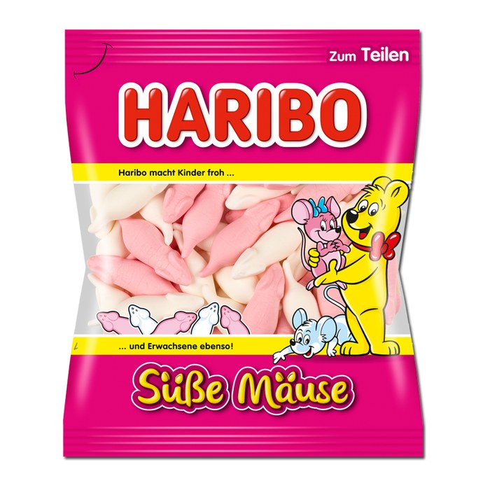 HARIBO Süße Mäuse 175,0 g, 1 Pack