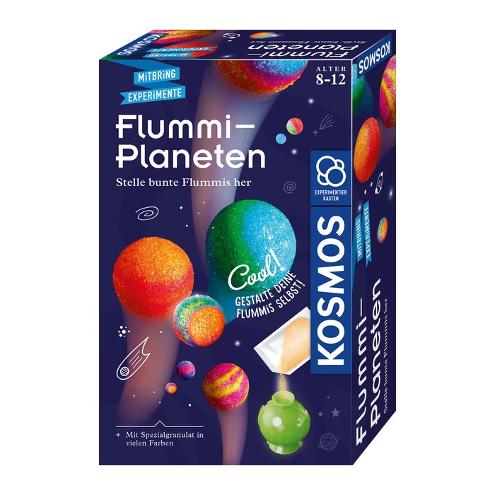 KOSMOS Experimentierkasten Flummi-Planeten mehrfarbig