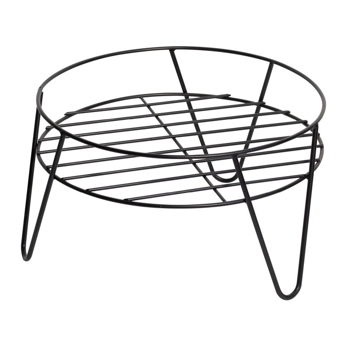 WAGNER® design yourself Pflanzenständer GH 0620 Metall, Ø 34,0 cm schwarz rund, 2 St.