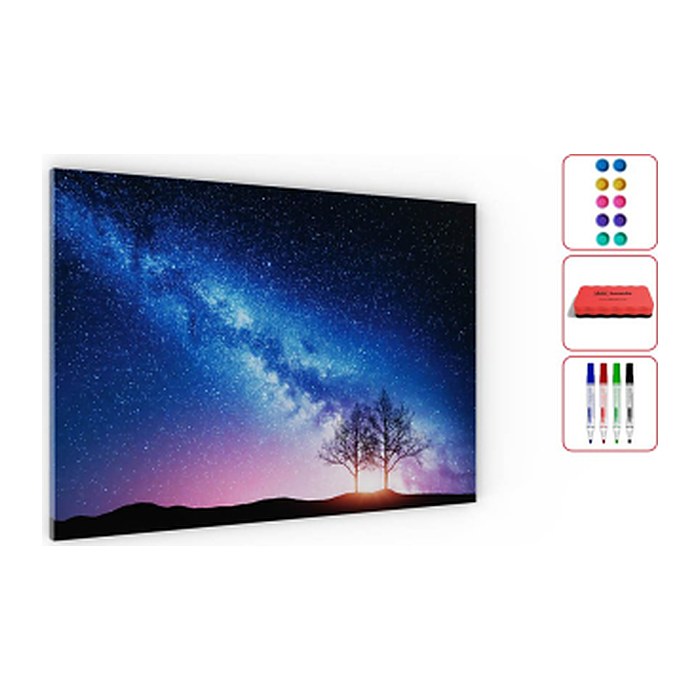 ALLboards Magnettafel 90,0 x 60,0 cm Milchstraße