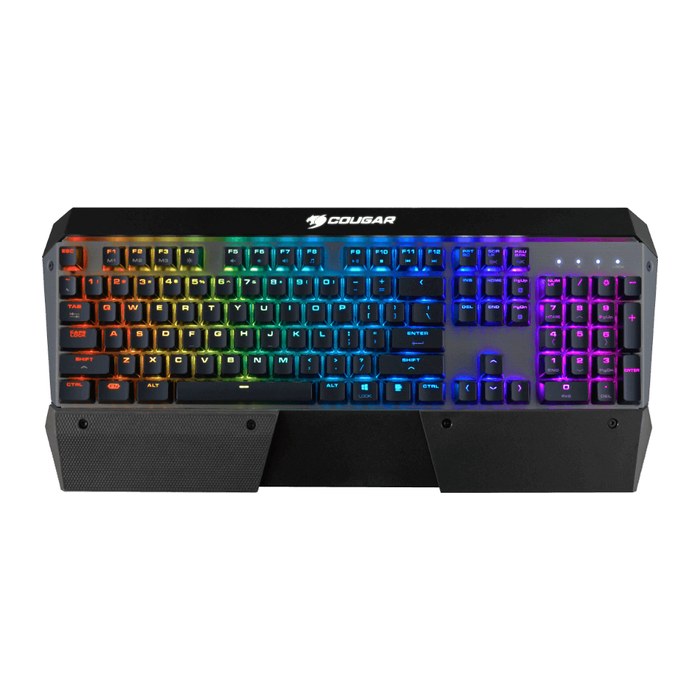 COUGAR Gaming Tastatur Attack X3 RGB Mech. Cherry MX silber
