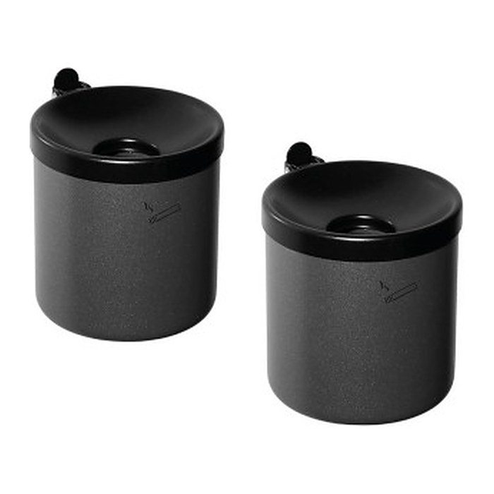 TKG Rondo junior Wandaschenbecher graphit, 2 St.