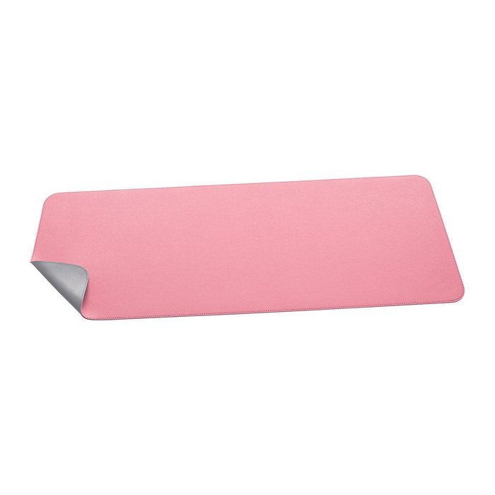 SIGEL Schreibtischunterlage rosa/silber Lederimitat 80,0 x 30,0 cm, 1 St.