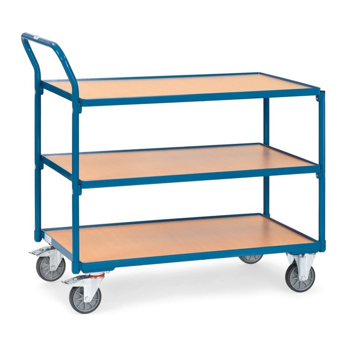 fetra Tischwagen 2752 blau 50,0 x 113,5 x 104,0 cm