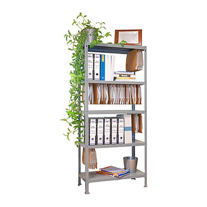 Simonrack Schwerlastregal FILECLICK MINI 5 8435104939376 grau 80,0 x 36,0 x 180,0 cm