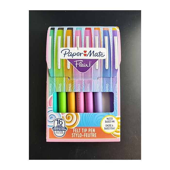 PAPER MATE Faserschreiber Flair CandyPop 16er Wallet