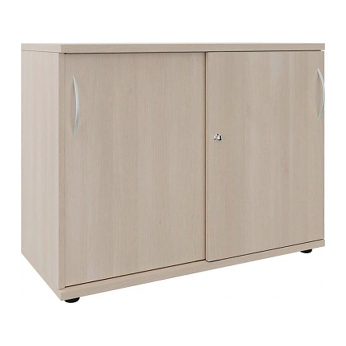 fm Schiebetürenschrank, 4260761570549 akazie 1 Fachboden 100,0 x 44,2 x 76,3 cm
