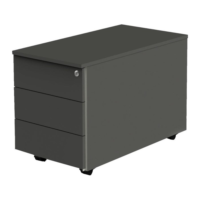 Kerkmann Rollcontainer weiß 3 Auszüge 42,0 x 60,0 x 54,0 cm