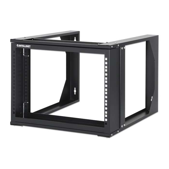 INTELLINET 19" Open Frame Rack 2 Schienen 6HE T:450mm schwrz
