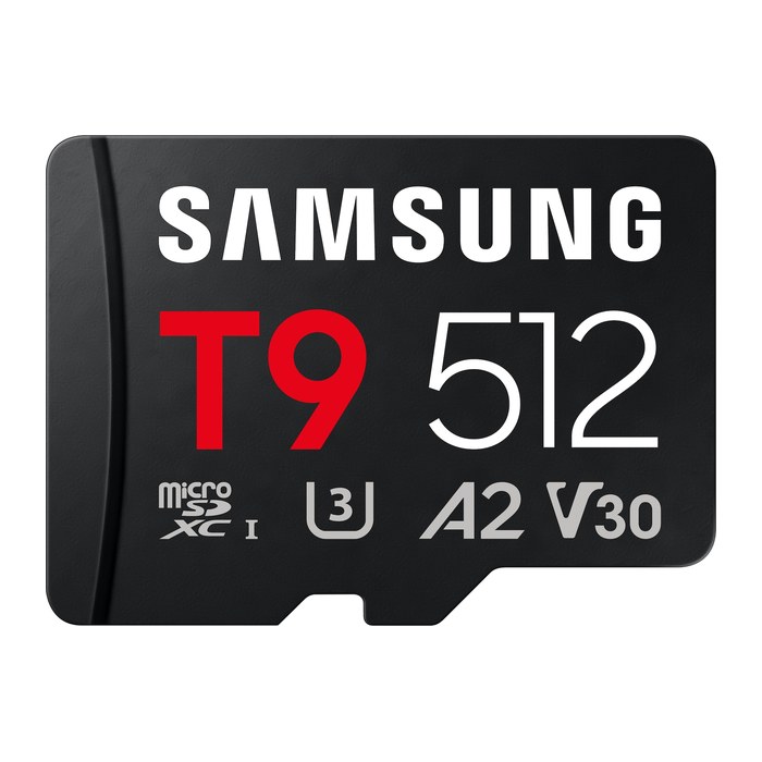 SD MicroSD Card 512GB Samsung SDXC T9 (Class10) retail