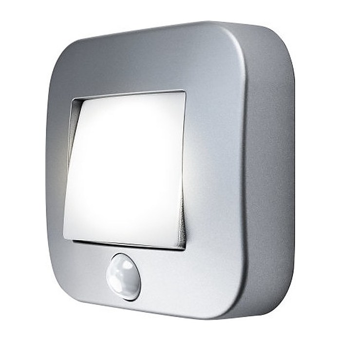 OSRAM LED-Außenleuchte mit Bewegungsmelder NIGHTLUX Hall, silber 0,25 W, 1 St.