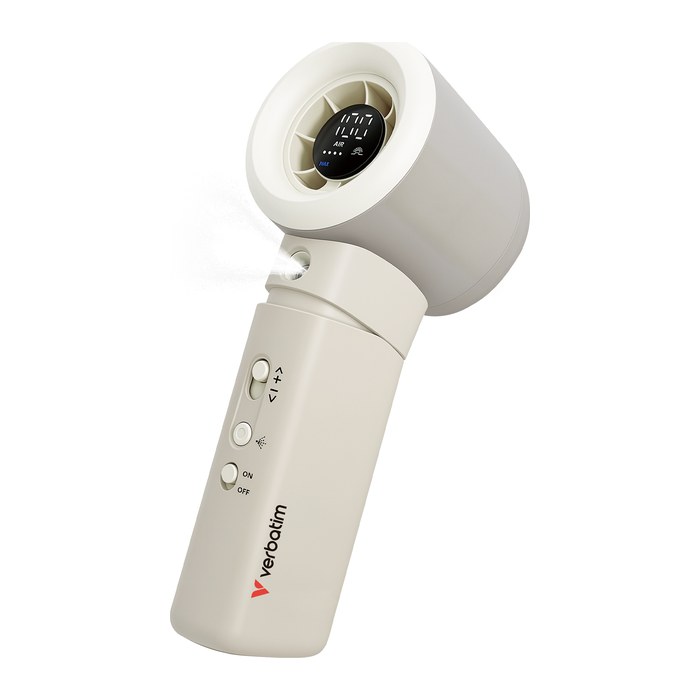 Verbatim Handventilator Cool'n'Go Aqua Breeze Weiá/Silber