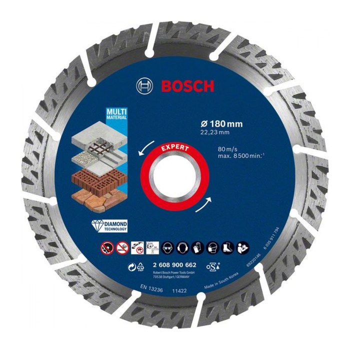 BOSCH Diamant-Trennscheibe EXPERT MultiMaterial, 1 St.