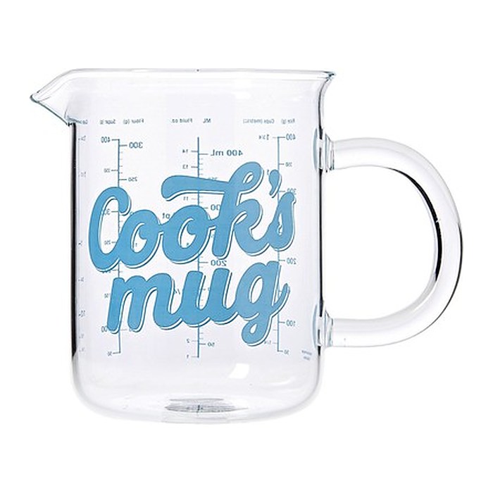 ThumbsUp! Tasse "Cooks" Messbecher 500ml transparent