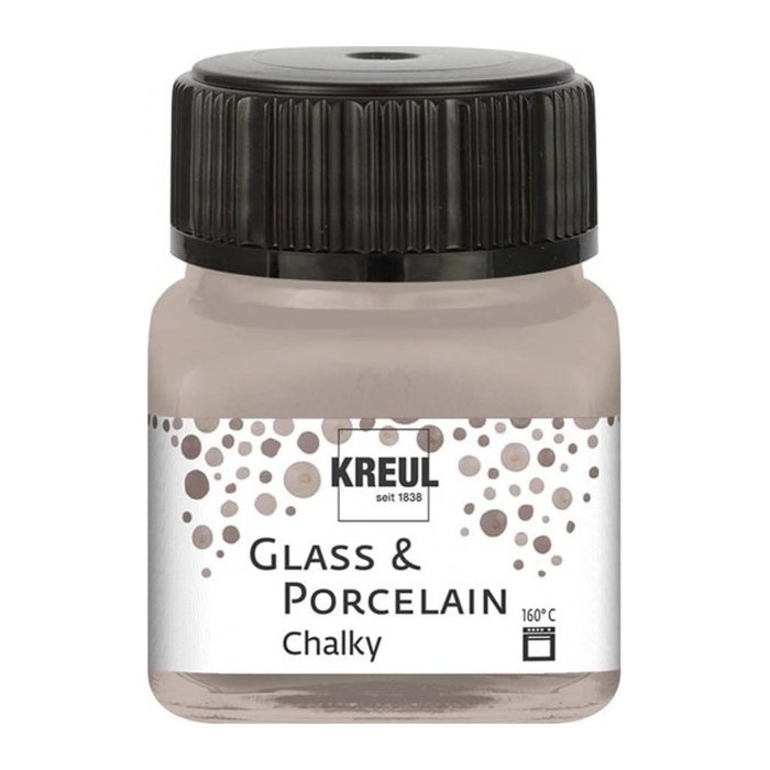 KREUL Chalky Porzellanfarben braun 20,0 ml