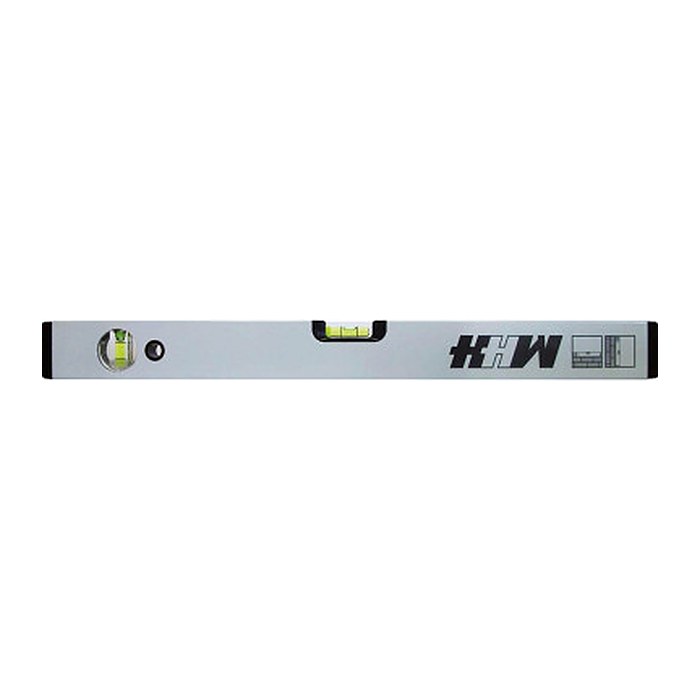 HHW Wasserwaage 688 050 P-grau-85, Aluminium 50 cm