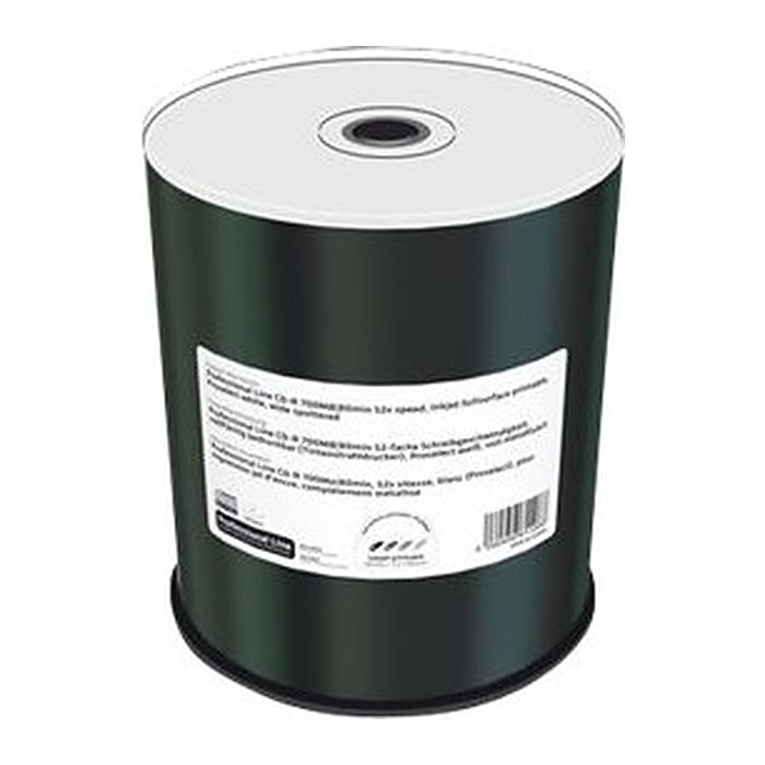 MediaRange Prof.Line CD-R 700MB/80min Profselect WEIß 100p