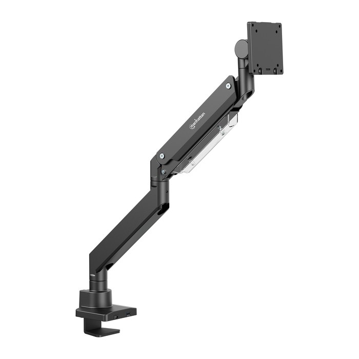 MANHATTAN Tischhalterung 1 Monitor 17-57" 27kg mit USB Ports