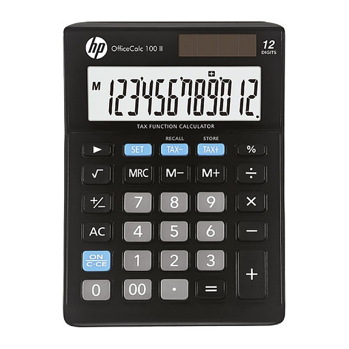 HP OfficeCalc 100 II Tischrechner schwarz