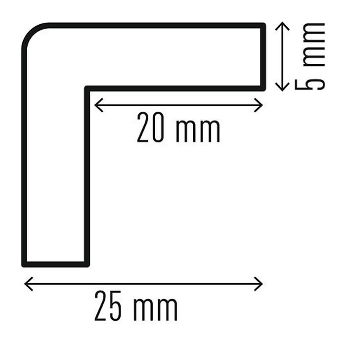 DURABLE Prallschutz C20 magnetisch eckig 26,0 x 26,0 mm, 1 St.