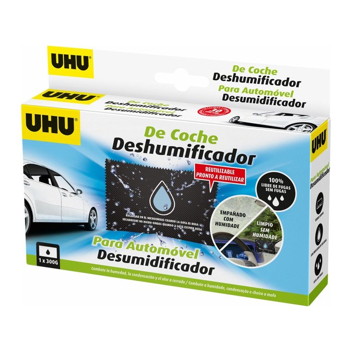 UHU Auto-Entfeuchter schwarz, 1x 300,0 g