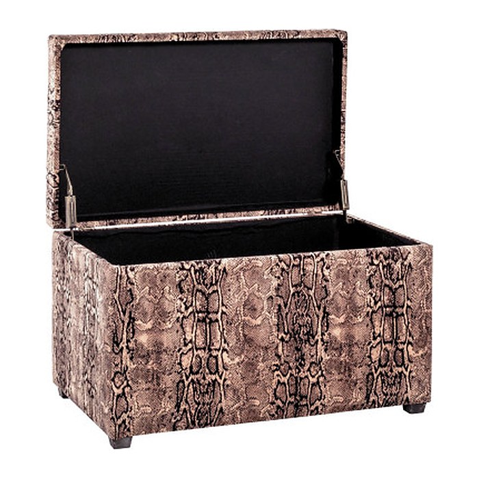 HAKU Möbel Sitztruhe 22950 Snake Holz 65,0 cm