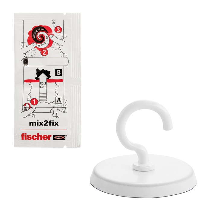 fischer GOW Klebehaken für max. 10,0 kg, 1 St.