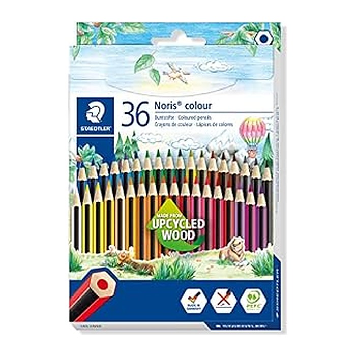STAEDTLER Noris® colour 185 Buntstifte farbsortiert, 36 St.