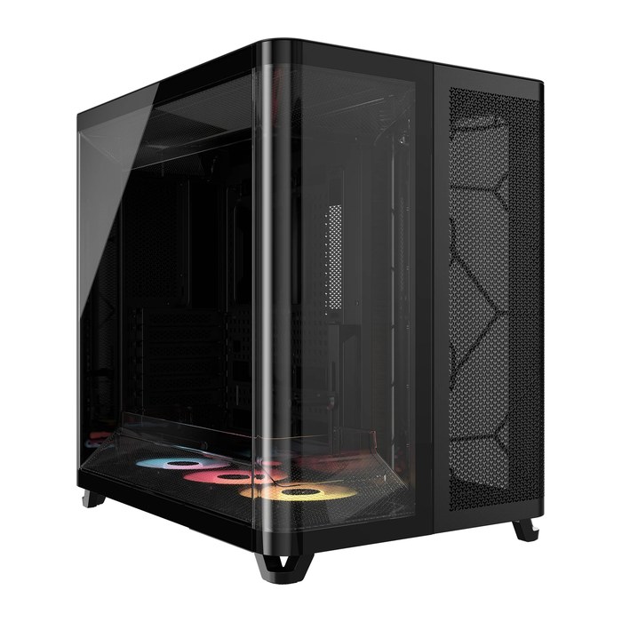 CORSAIR Geh Midi AIR 5400 RS-R ARGB Tempered Glass Black
