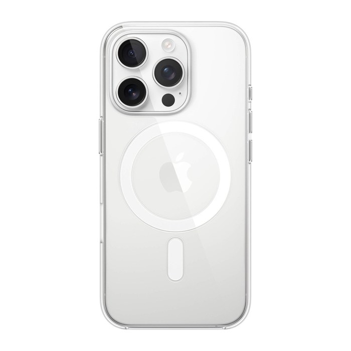 Apple Clear Case mit MagSafe Handy-Cover für Apple iPhone 16 Pro transparent