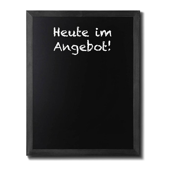 Showdown® Displays Kreidetafel Natura 70,0 x 90,0 cm schwarz